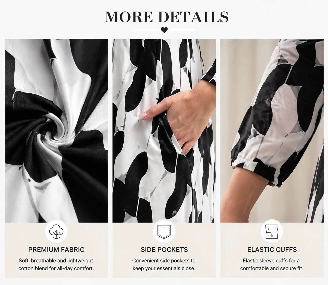 Elegant V Neck Maxi Dress – Relaxed Fit Casual Dress